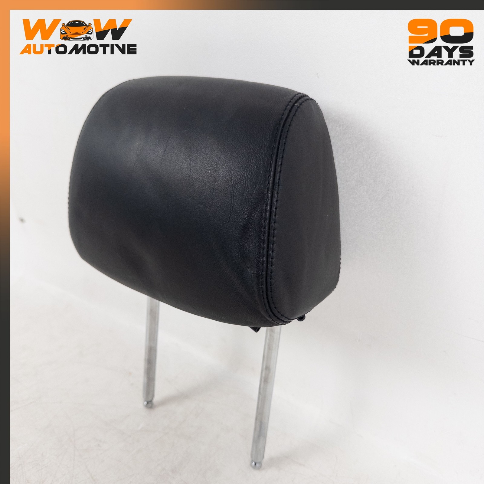 06-13 BENTLEY CONTINENTAL FLYING SPUR FRONT RIGHT LEFT SEAT HEADREST BLACK OEM