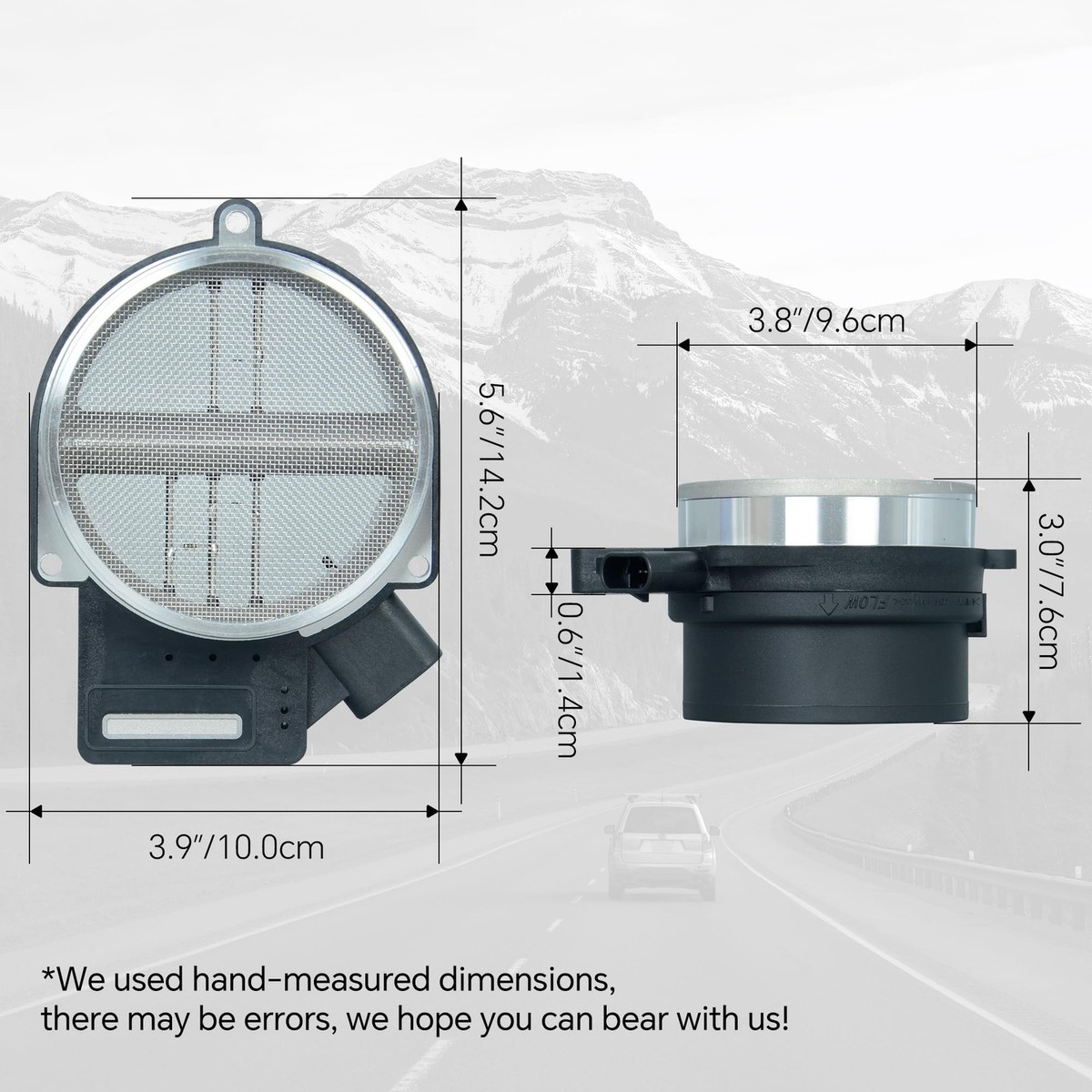 Capteur Débitmètre D'air (MAF) Compatible Chevy 4.3L à 8.1L - Neuf - Modèle APMAF128