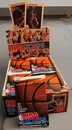NBA Hoops 1991-92 Series I 🏀 Sealed Pack 🎁 Jordan