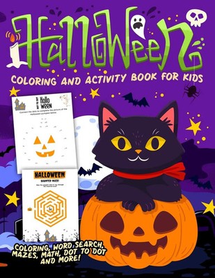 Halloween Coloring and Activity Book Harper Hall Taschenbuch Englisch 2020
