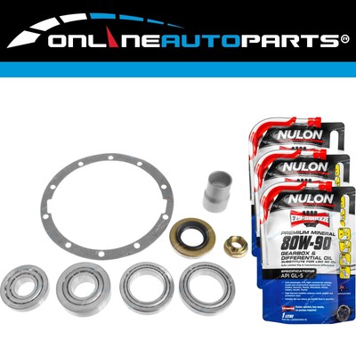 Rear LSD Diff Bearing Rebuild Kit + Oil for Toyota RN105 RN106 RN110 1988~1997