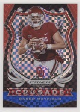 2020 Panini Prizm Draft Picks Crusade Red White & Blue 69/99 Baker Mayfield 0c3