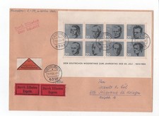 Bund Brief EF Mi Block 3 Michelbach 11.11.64 Eilbote Nachnahme