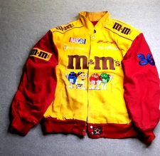 Vintage M&M Racing Jacket Ken Schrader #36 JH Design Authentic’s Sz XL