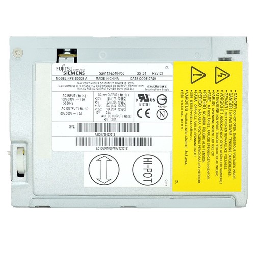 Netzteil Fujitsu NPS-300CB A S26113-E510-V50 300W Celsius W350 W360 - Bild 3 von 3