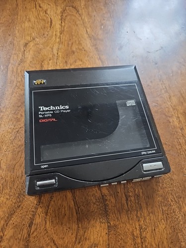 Vintage Technics SL-XP5 tragbarer CD Player mit Netzteil getestet funktioniert 1988 - Bild 2 von 17