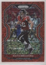 2020 Panini Prizm No Huddle Red Prizm 19/50 Keith Brooking #232 0g27