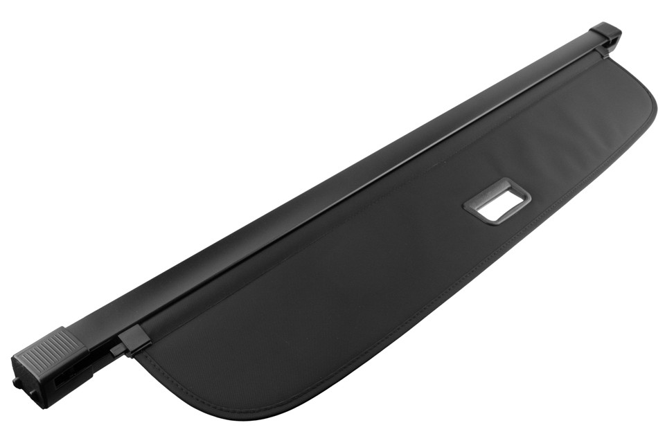 Plage arrière Discovery V 2017 rideau amovible pour optimiser le rangement du coffre de votre SUV