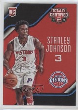 2015 Panini Totally Certified Rookies Mirror Red /149 Stanley Johnson #200 0r5a