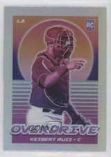 2021 Panini Chronicles Overdrive Holo Prizm Keibert Ruiz #5 11pj