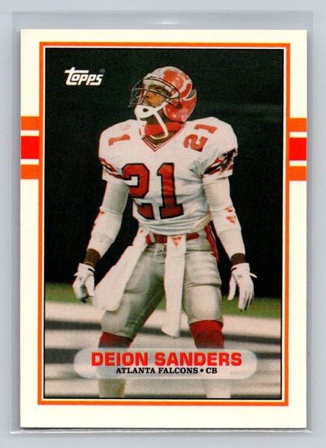 1989 Topps Traded - Deion Sanders #30T Rookie