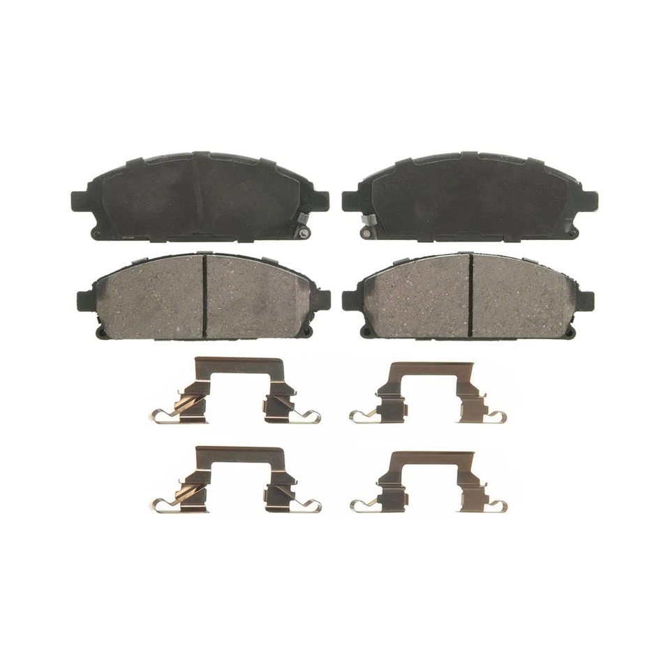 Juego de pastillas de freno de disco delanteras traseras para Acura MDX 2003-2006 Foto 3 de 4
