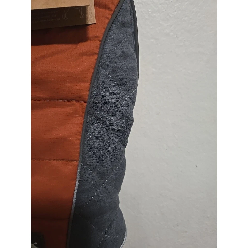 Eddie Bauer Dog Vest/Coat/Jacket Brown Grey Fleece Lined Size Small 12-20 Lbs Ne - Image 3 of 4