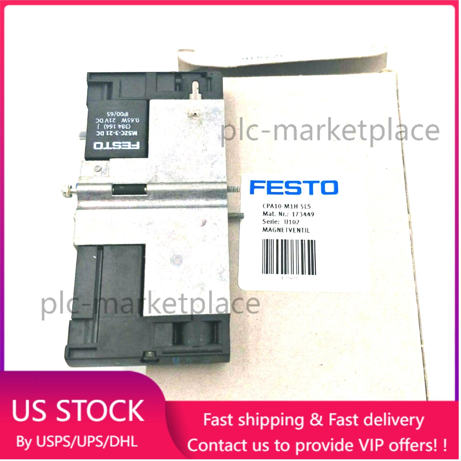 1PC FESTO CPA10-M1H-5LS 173449 solenoid valve CPA10M1H5LS New