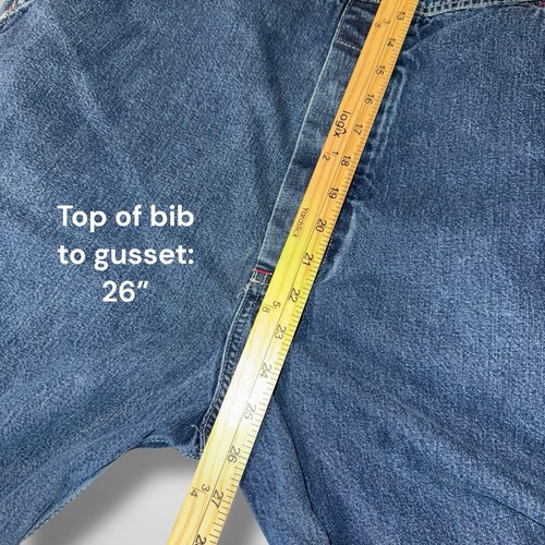 Polo Jeans Co. Ralph Lauren Denim Overalls Size Large Vintage Workwear Casual - Bild 16 von 19