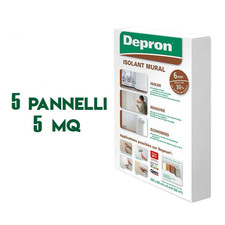 DEPRON PANNELLI ISOLANTI DA 6MM (125 X 80 ) CONFEZIONE DA 5MQ