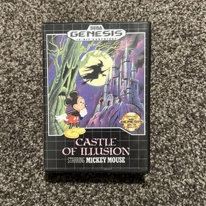 Jeu Sega Mega Drive - Castle of Illusion starring Mickey Mouse - Complet ( CIB) - Jeux vidéo
