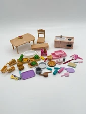 Calico Critters Sylvanian Family Random Food/furniture Lot Dollhouse Epoch VTG