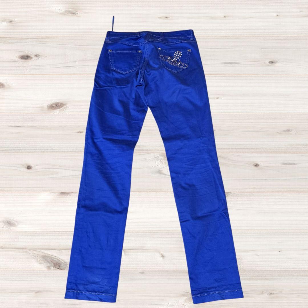 Vivienne Westwood REDLABEL Orb Embroidery Blue 2 | eBay
