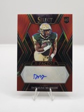 2023 Select Draft Picks - X-Factor Signatures DeWayne McBride #XS-DMC Red Prizm 