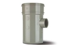 BP423SG - Single Boss Pipe 4in/110mm. Single Socket 40mm.