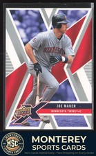 Joe Mauer 2008 Upper Deck X #60 Minnesota Twins