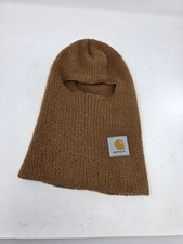 Vintage Carhartt Knit Face Mask Balaclava Brown USA Made Thermolite A20