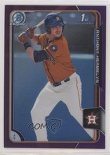 2015 Bowman Draft Chrome Purple Refractor 16/250 Anthony Hermelyn #29 1u7