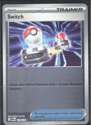 Switch 130/132 Me01: Mega Evolution Reverse Holo Trainer