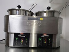 Hatco HeatMax RHW2-2 Double Heated Well Bain Marie 2x10L PAT Tested