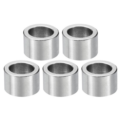 #ad 5Pcs M8 Stainless Steel Spacers Metal Spacer 8.2mm ID x 12mm OD x 8mm L $13.02