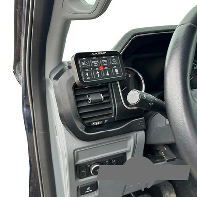 Custom Auxbeam mount cover bezel for 2021-2026 F150 Super duty 6-8 Gang