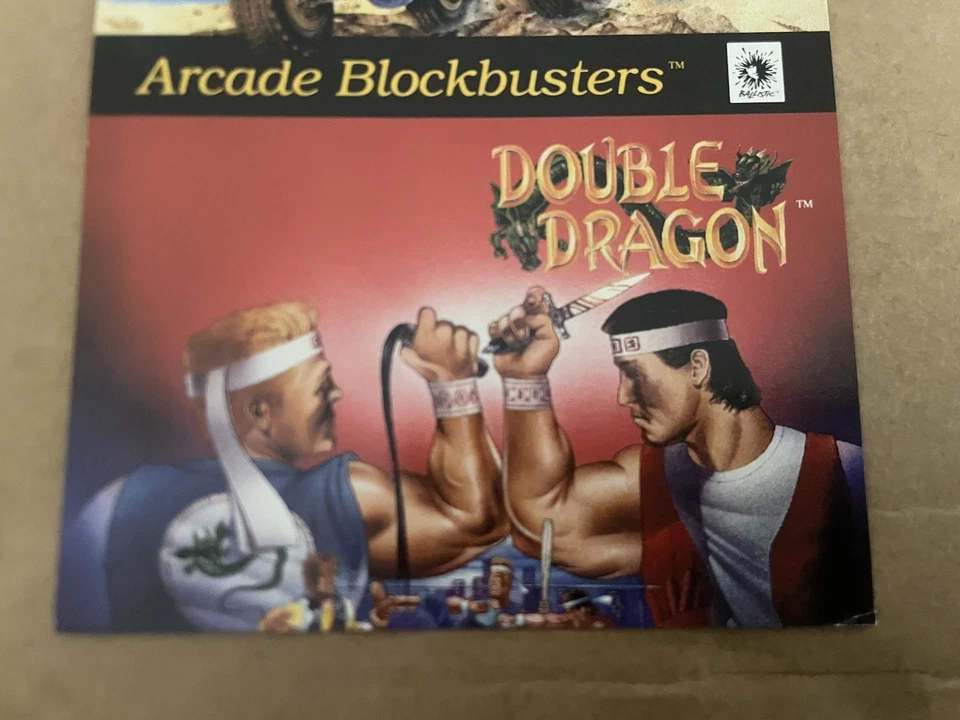 Sega Mega Drive Double Dragon & Super Off Road Post Card Fast Despatch Next Day  - Image 3 of 4