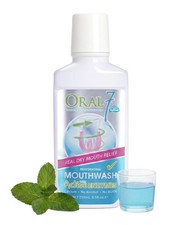 Oral7 Dry Mouth Mouthwash AlcoholFree Oral Rinse with Xylitol 8.5 Ounce