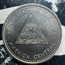 10- Centavos Republica Nicaragua 2007 Circulated Coin Collectible Commemorative Coin