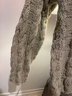 child's sweater, @ 5-6, cable knit, olive, hand-knit by professional knitter — photo 4
