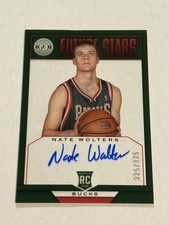 2013-14 Totally Certified Nate Wolters 225/325 Acetate Rookie Auto E1
