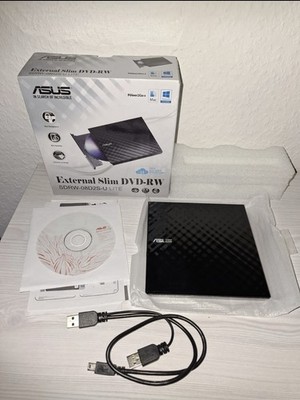 Asus SDRW-08D2S-U LITE schwarz, externer DVD/CD-Brenner, DVD±RW (±R DL)