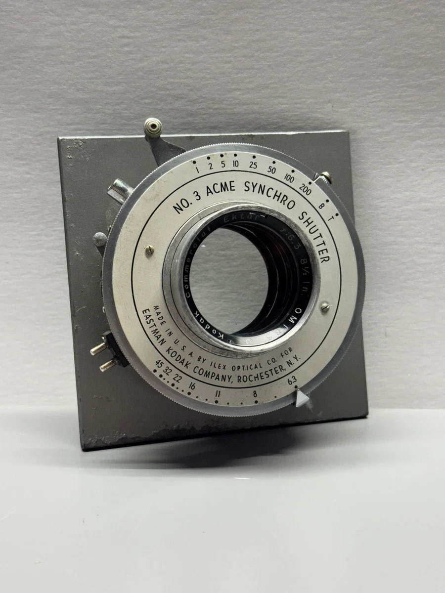 フィルムカメラ Kodak Commercial Ektar Lens 10-inch f6.3 Kodak f/6.3 Camera Lenses for sale - eBay