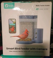 Birdfy Smart Bird Feeder with Camera 1080P WiFi AI Bird Recognition NEW