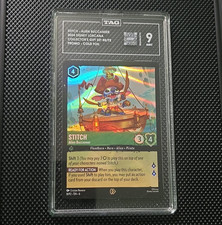 Disney Lorcana Stitch - Alien Buccaneer TAG 9 Promo Cold Foil EN 8/P2 2024