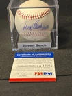 Johnny Bench Autographed Signed Baseball "HOF 89" PSA/DNA COA #4A12664 Reds
