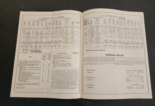 1951 Kansas City Southern Railway 84 Timetable Railroad RR Gulf Coast Lines R269 - Picture 2 of 6