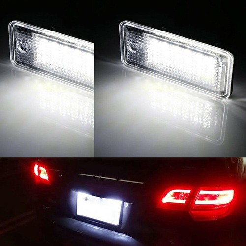 18 LED License Plate Light Lamp For Audi A3 S3 A4 S4 A6 C6 A8 S8 Q7 Error Free B - Picture 10 of 13