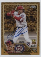 2023 Topps Gilded Collection Gold Etch Auto /99 Joey Meneses #CGA-JM Auto 1ca6