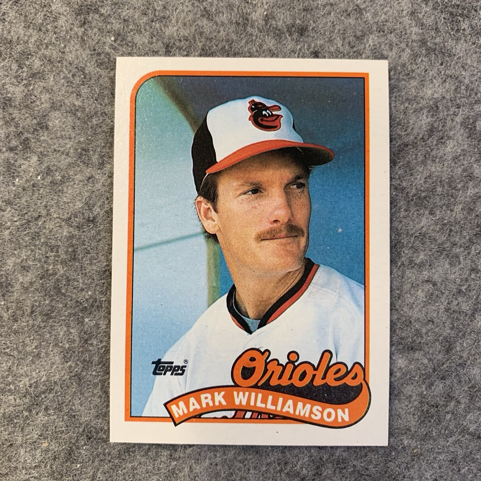 1989 Topps Mark Williamson Baltimore Orioles #546 Baseball Card