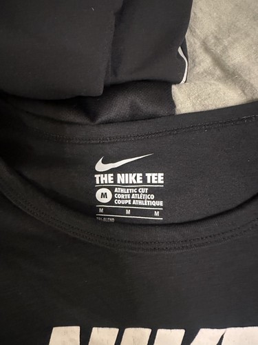 Nike Herren Medium schwarz Leichtathletik Swoosh sportlicher Schnitt - Bild 2 von 2