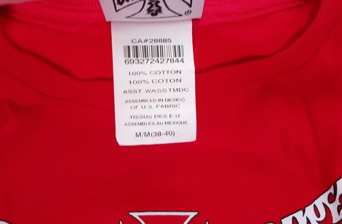 West Coast Choppers Jesse Who? Camiseta biker roja manga larga. M 38-40 - Imagen 10 de 11