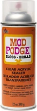 Spray Acrylic Sealer that is Specifically Formulated to Seal Craft Projects D...