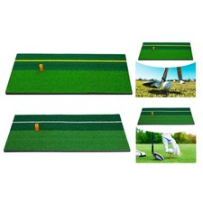 Golf Hitting Mat Golf Training Mat Portable Artificial Turf Practice Mat